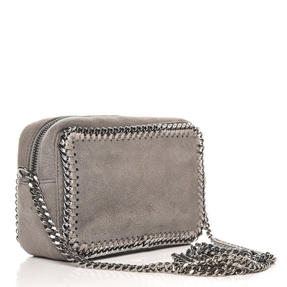 Stella McCartney Shaggy Deer Falabella Crossbody Camera Bag Light Grey 3 of 9