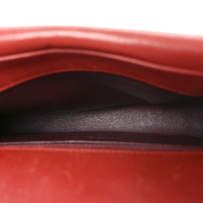 Chanel Lambskin Quilted Small Single Flap Red 5 of 10