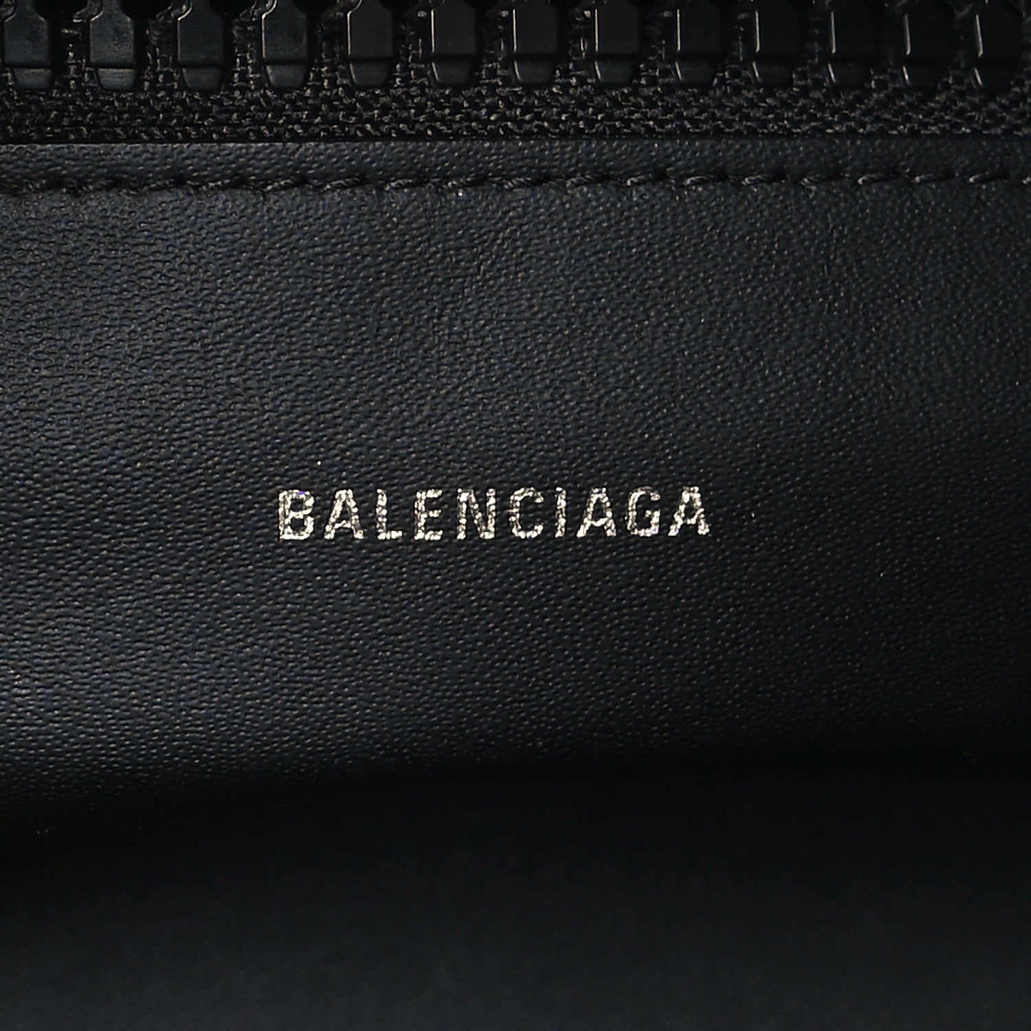 Balenciaga Calfskin Megazip Tote Black 6 of 13