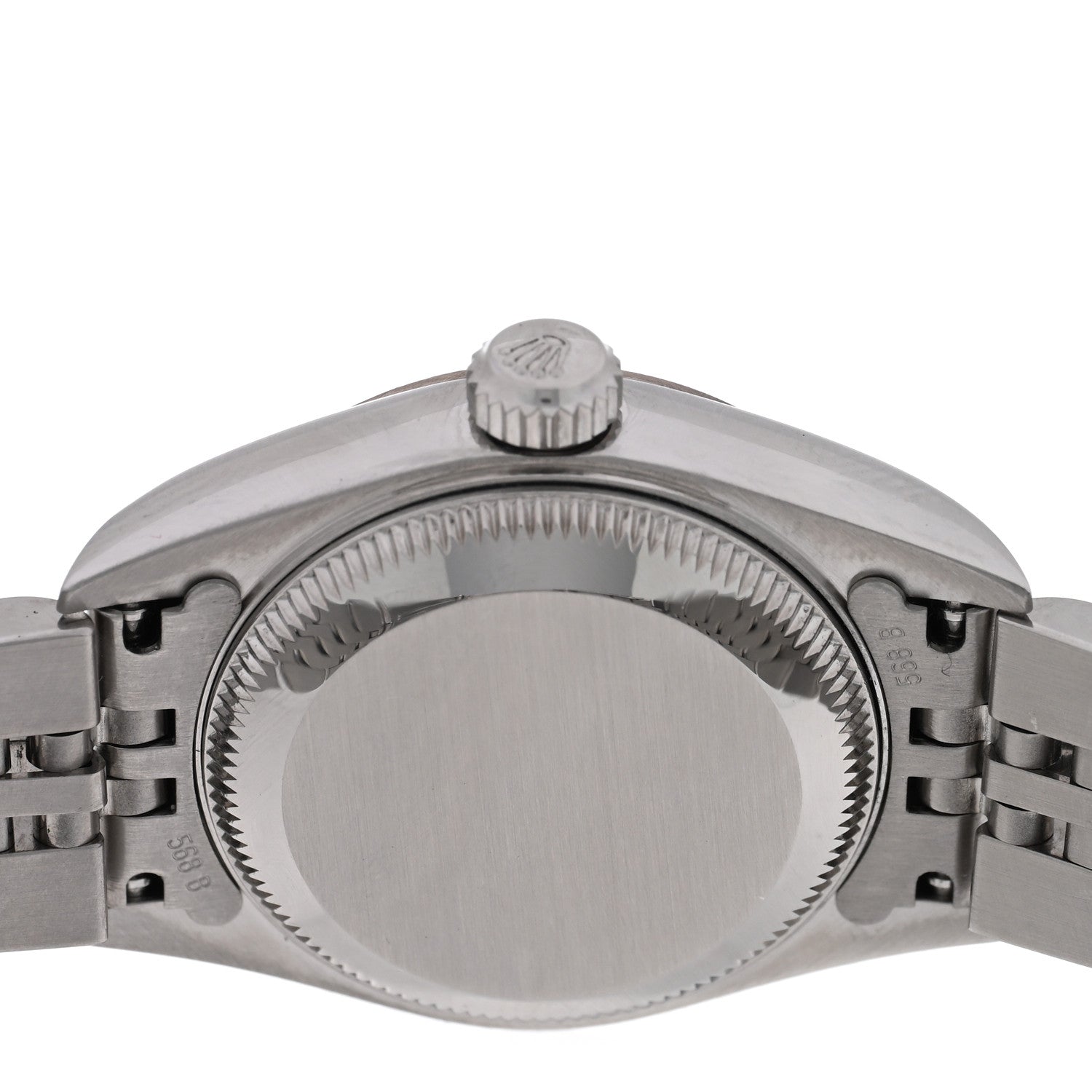 Rolex Stainless Steel 18K White Gold Diamond 26mm Oyster Perpetual Datejust Watch Blue Gradient 79174 4 of 5