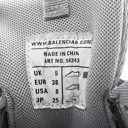 Balenciaga Mesh Rubber Womens Track Sneakers 38 Balenciaga Grey 8 of 8