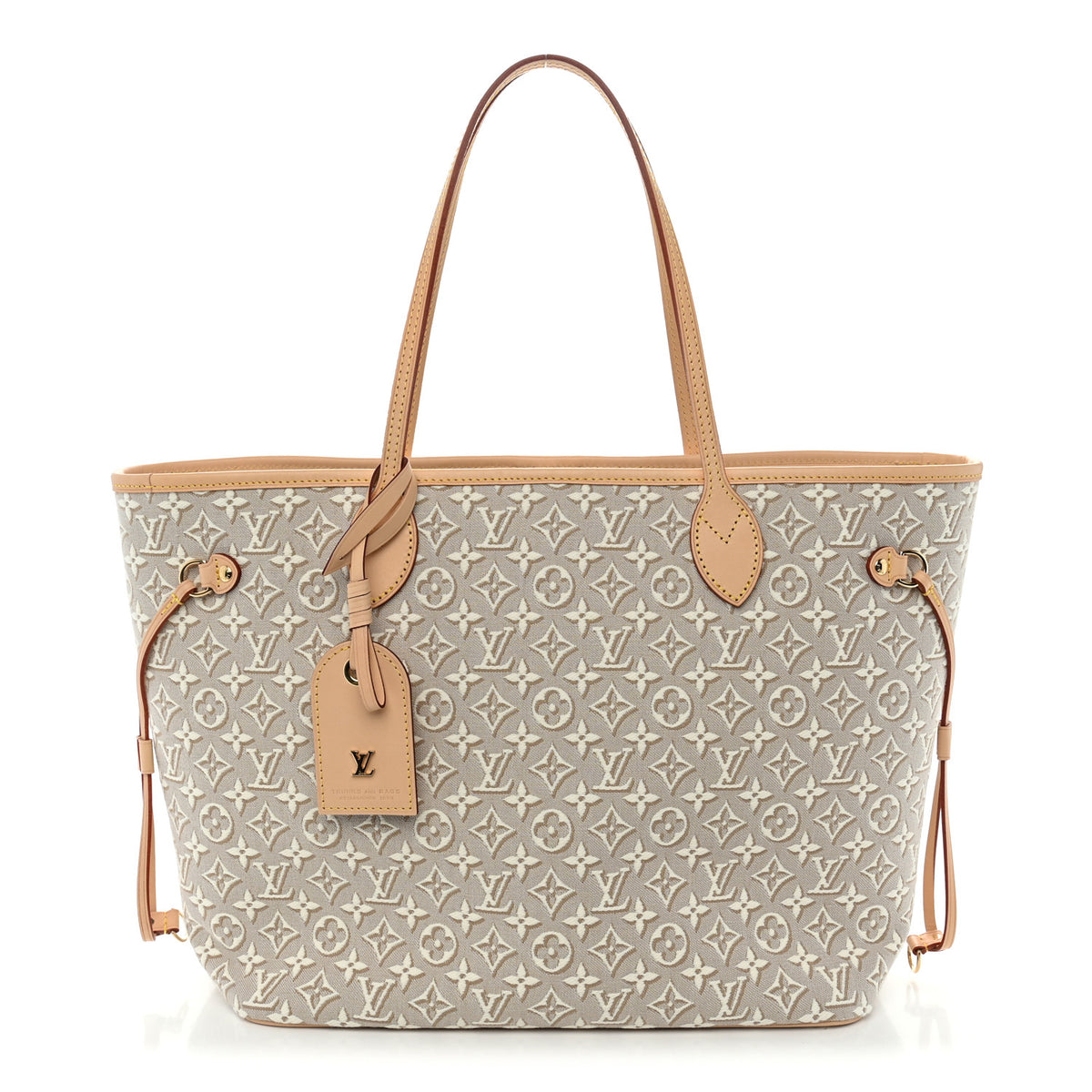 Jacquard Monogram Embleme Neverfull MM Peuplier