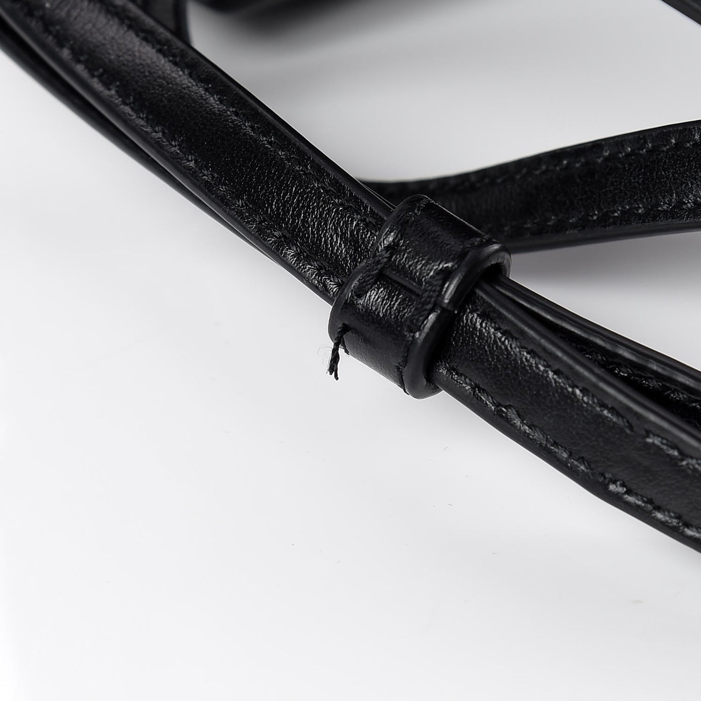 Calfskin Y Quilted Monogram Toy Loulou Crossbody Bag Black