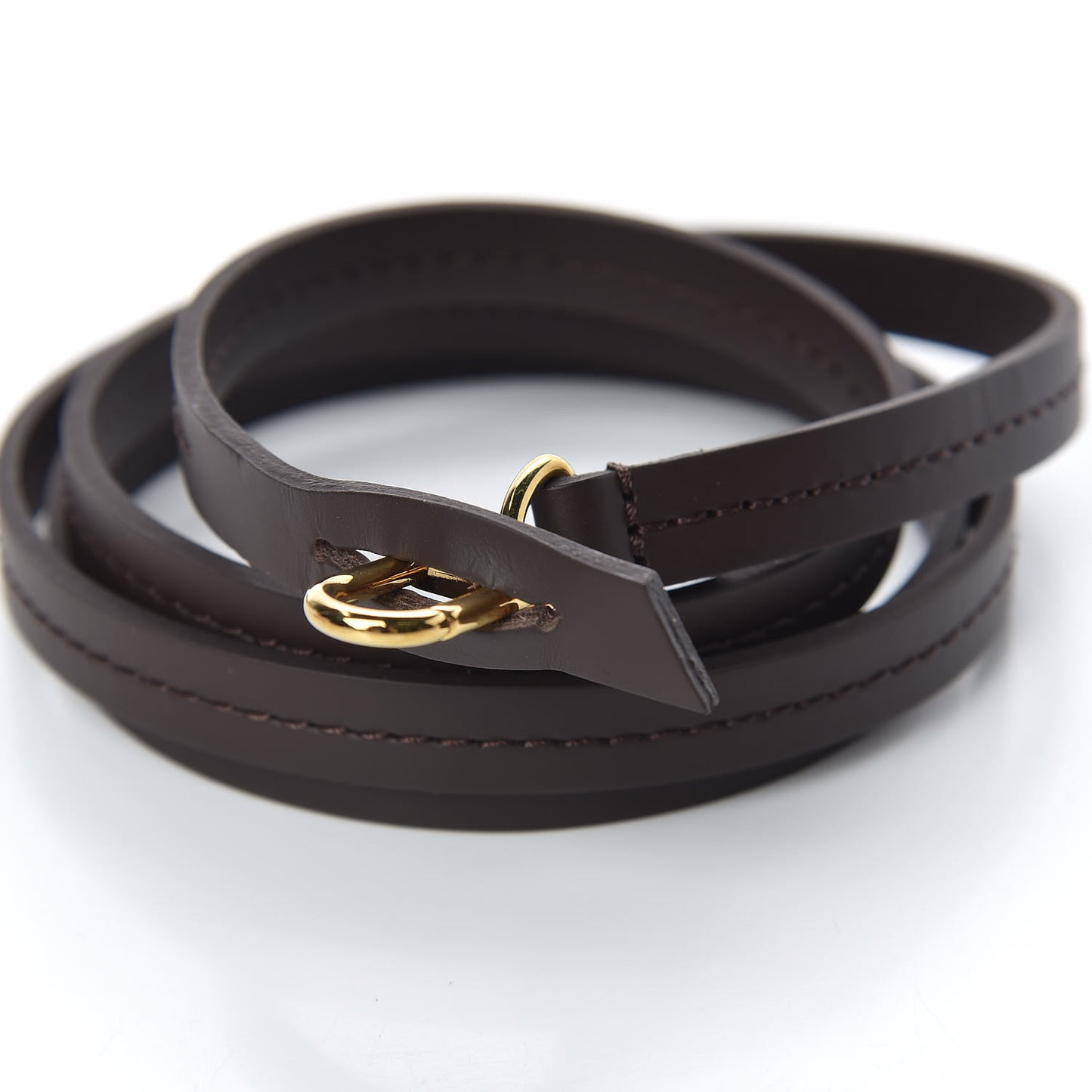 Calfskin 12mm Favorite Long Strap Brown