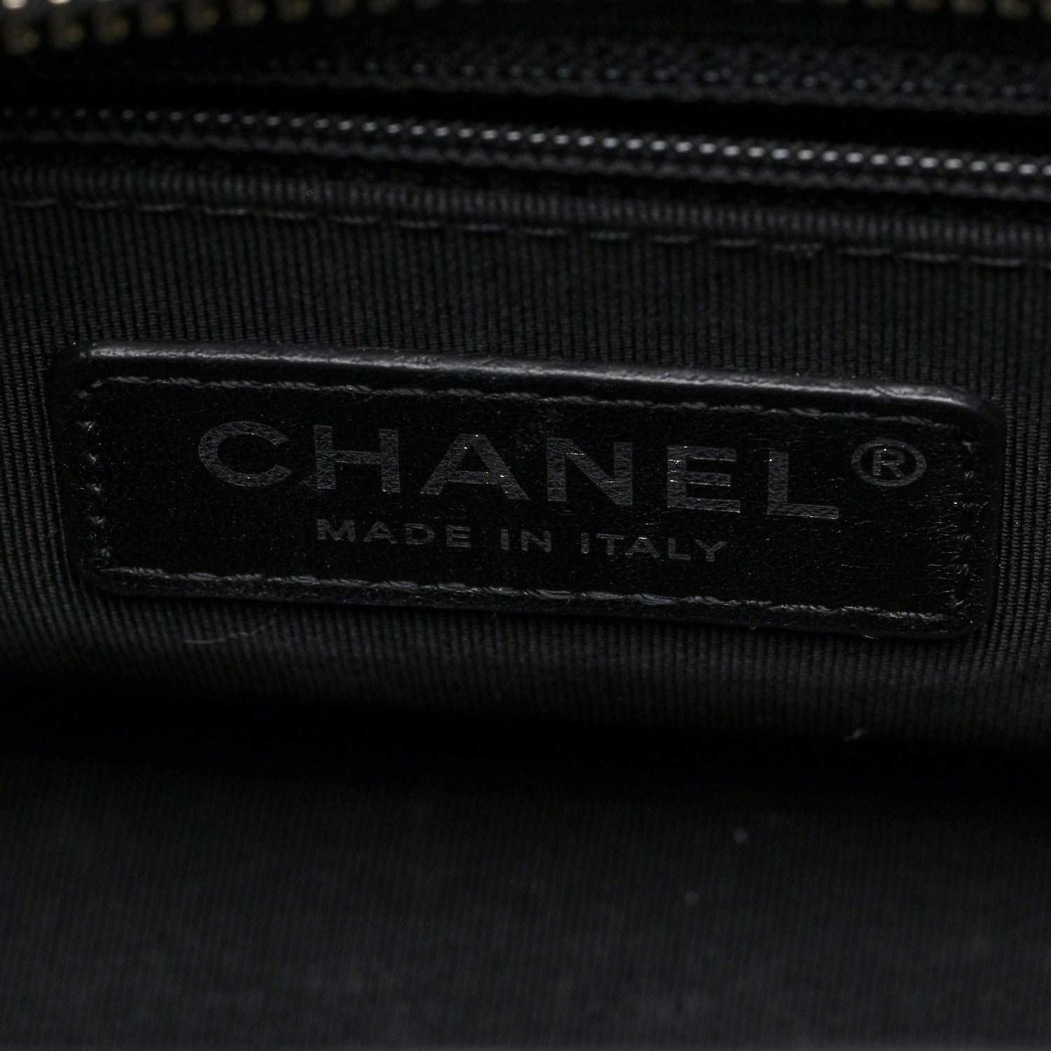 Chanel Aged Calfskin CC Quilted Small Gabrielle Hobo Black 6 of 10