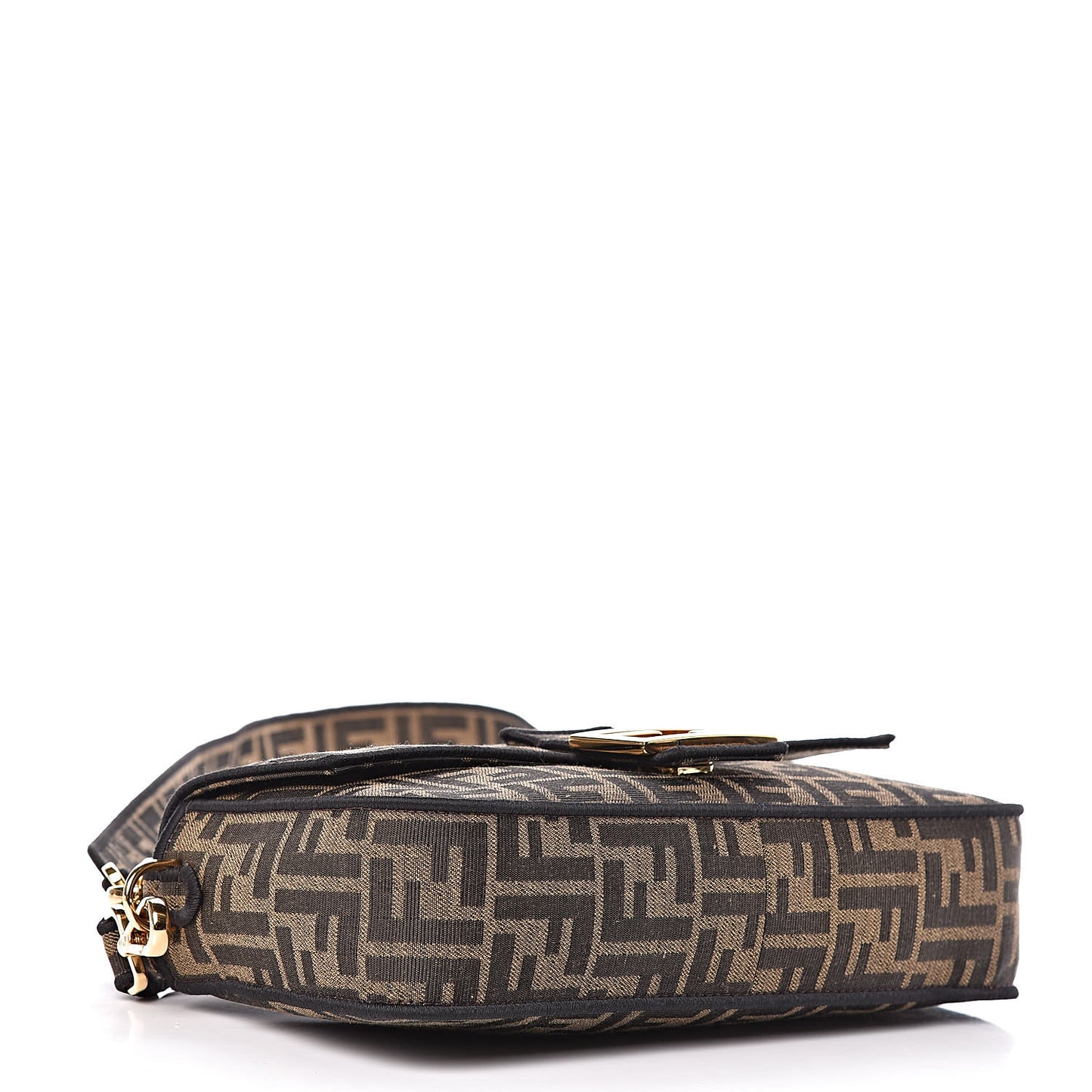 Fabric Jacquard FF 1974 Medium Baguette Tobacco Moro Black