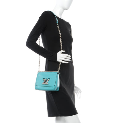 Louis Vuitton Epi Twist Shoulder Bag PM Turquoise 2 of 11