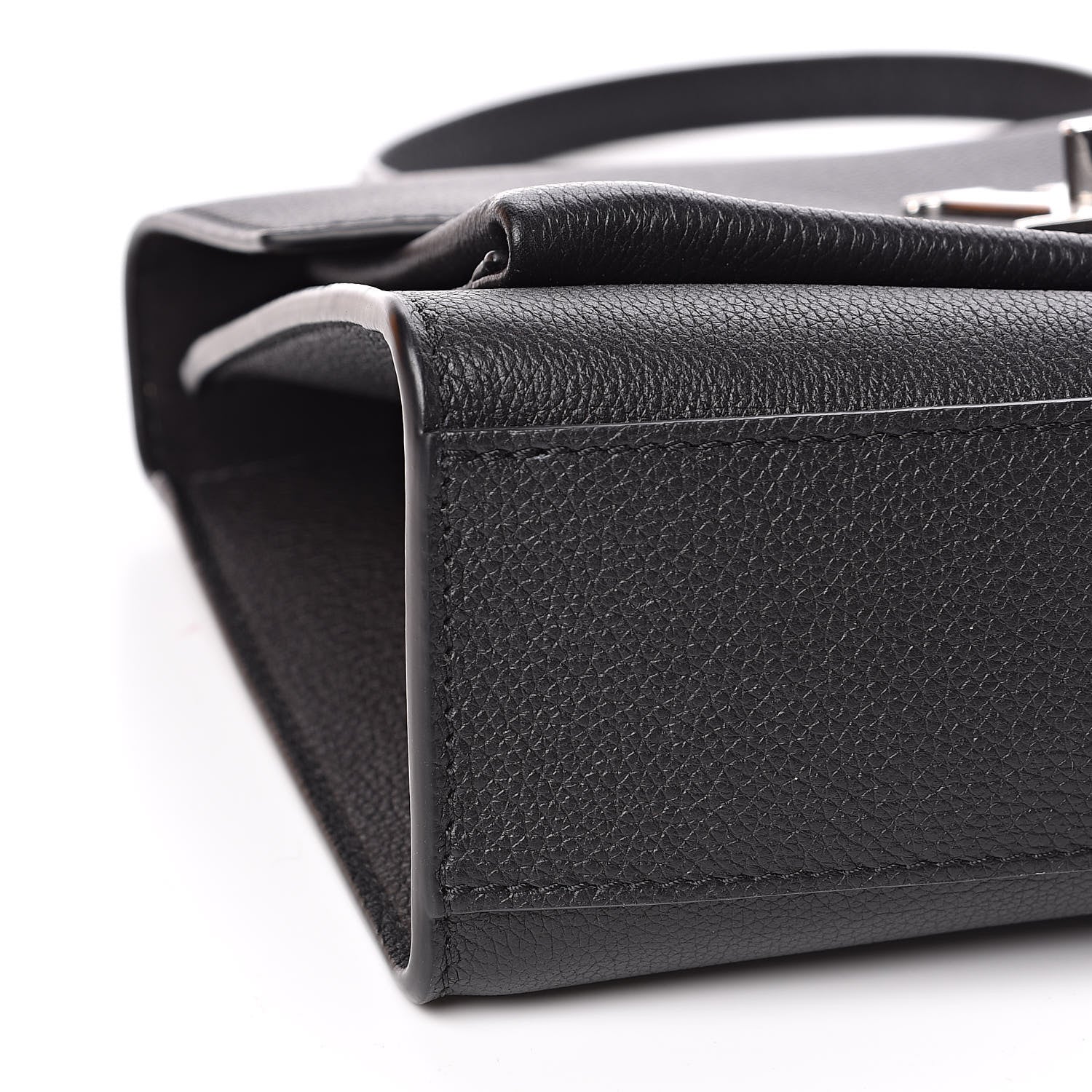Louis Vuitton Soft Calfskin My Lockme Chain Bag BB Black 8 of 11