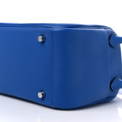 Hermes Swift Mini Lindy 20 Bleu France 9 of 10