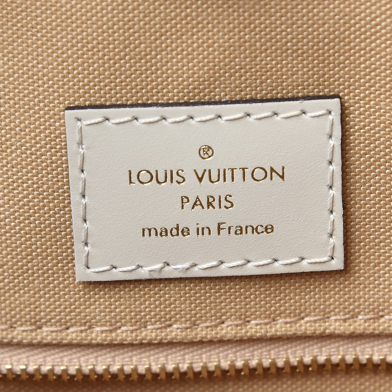 Louis Vuitton Monogram Giant Onthego GM Kaki Beige 9 of 10