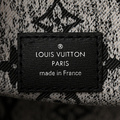 Louis Vuitton Monogram Jacquard Denim Onthego MM Black 6 of 10