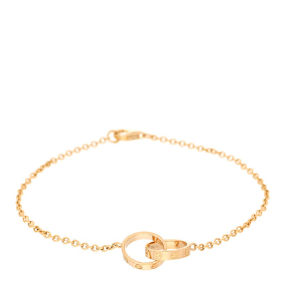 Cartier 18K Yellow Gold Interlocking LOVE Bracelet 1 of 5