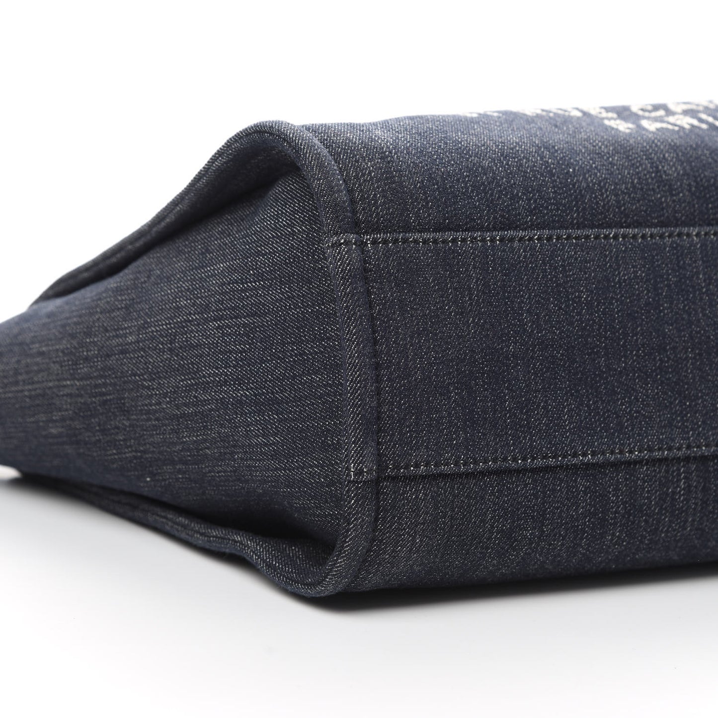 Denim Small Deauville Tote Dark Blue