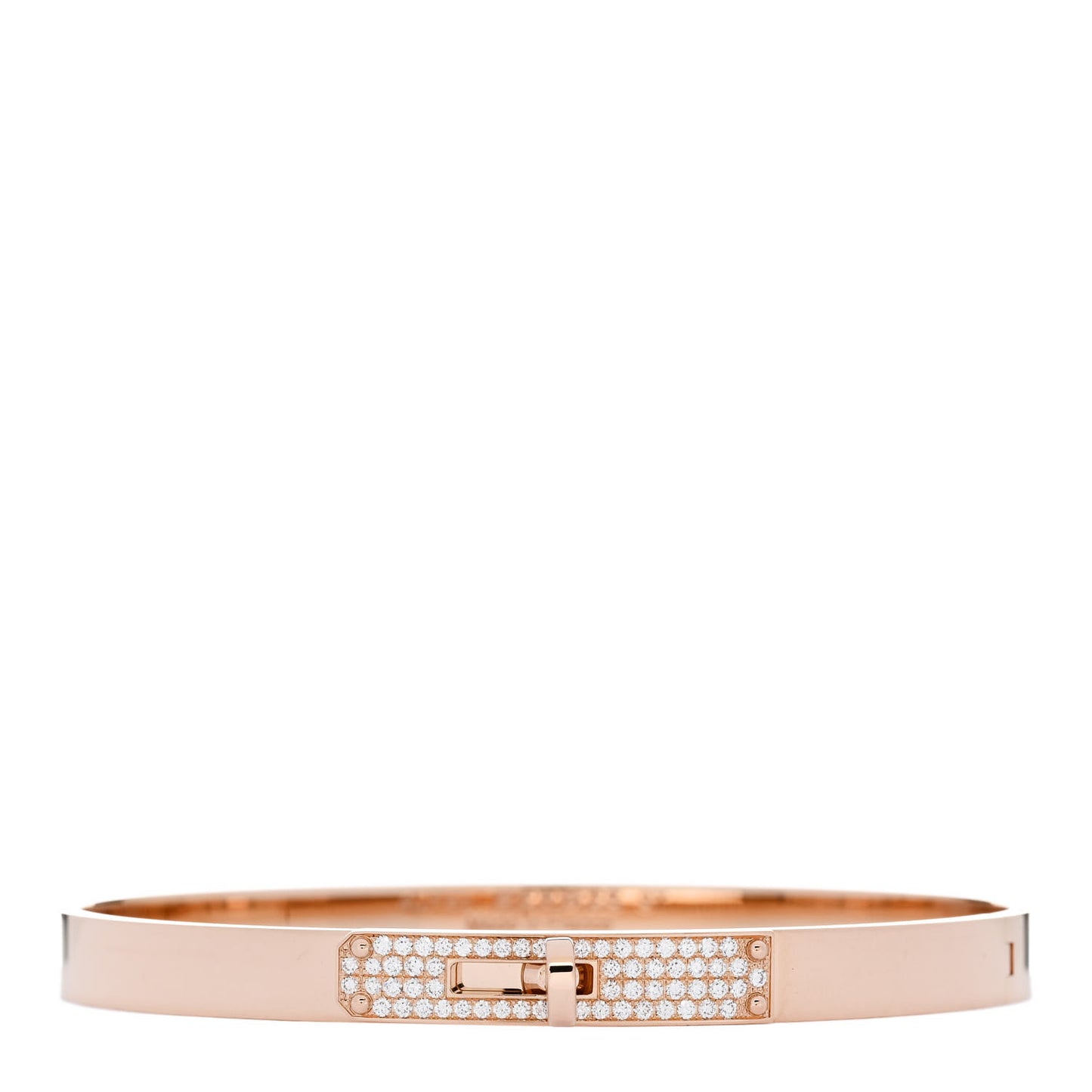 18K Rose Gold Diamond PM Kelly Pave Bracelet ST