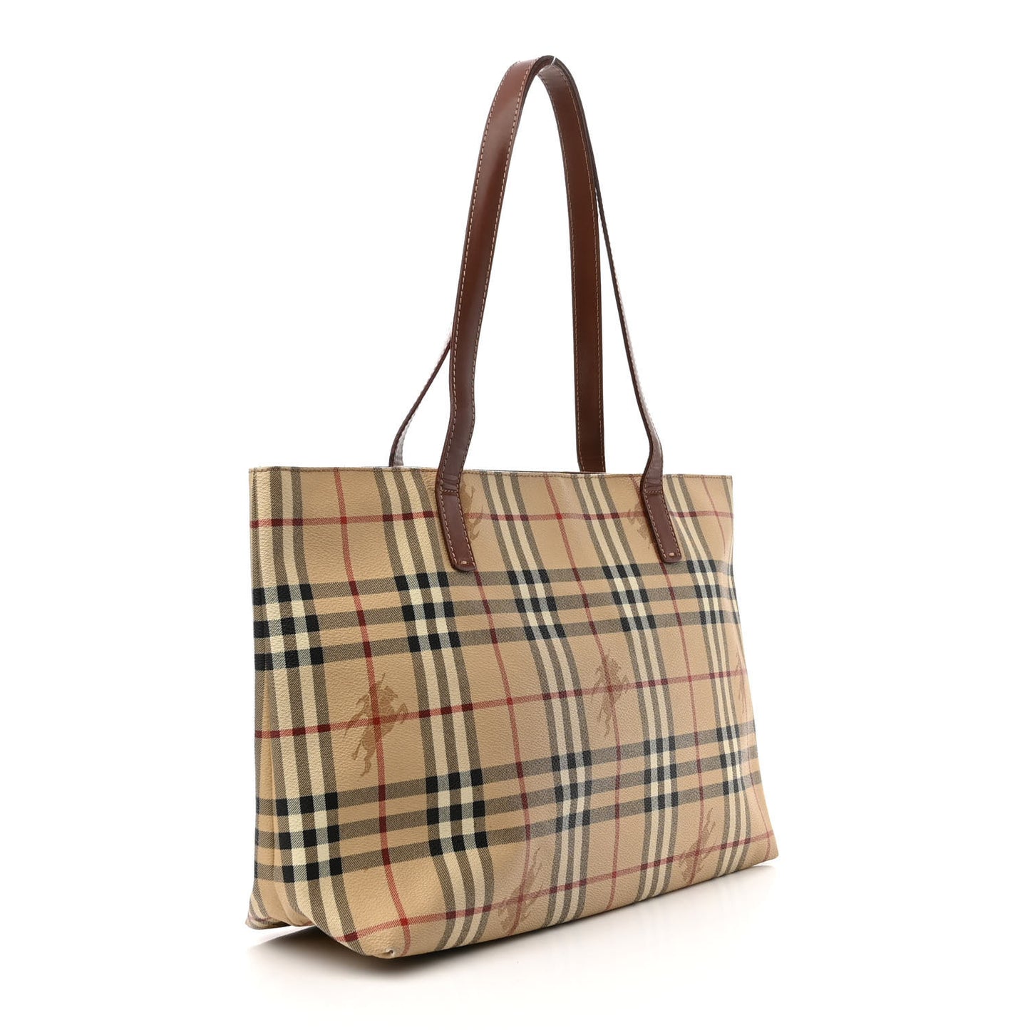 Haymarket Check Tote Brown