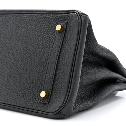Hermes Togo BIRKIN 30 Black 9 of 16
