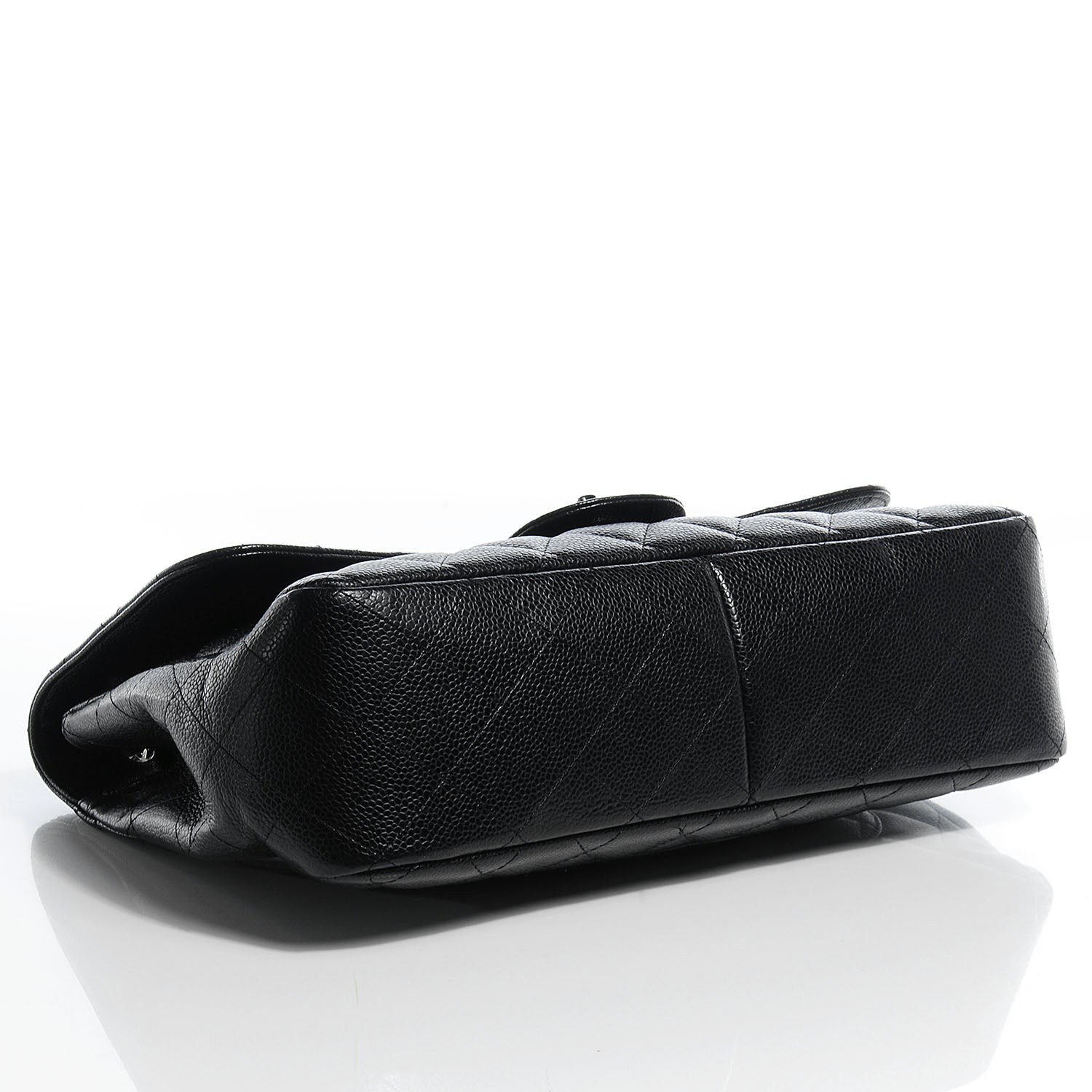 Chanel Caviar Jumbo Single Flap Black 4 of 9
