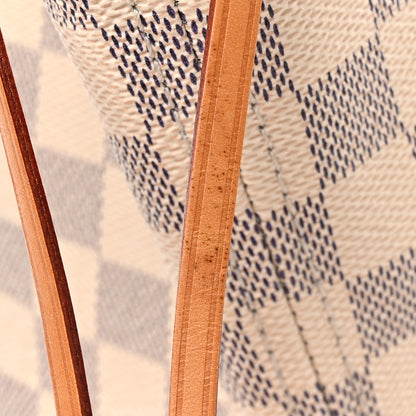 Louis Vuitton Damier Azur Neo Neverfull MM Rose Ballerine 11 of 16