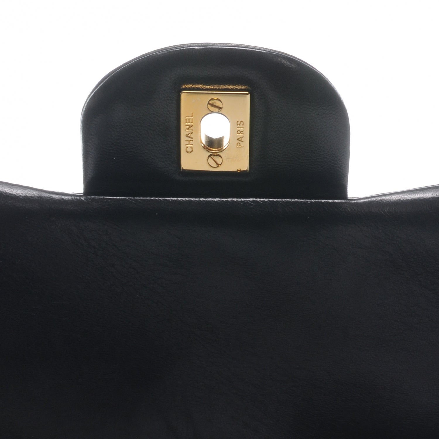Chanel Lambskin Jumbo Single Flap Black 5 of 8