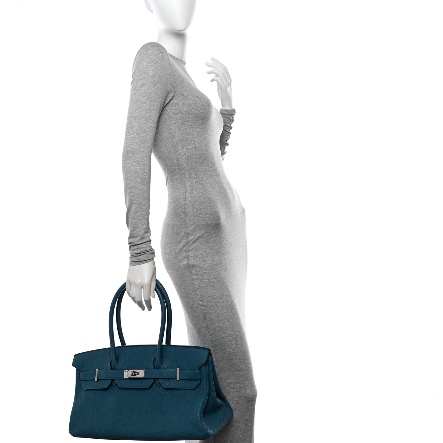 Togo JPG Shoulder Birkin II 42 Cobalt