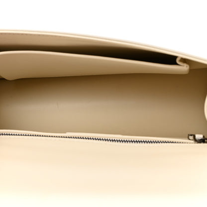 Christian Dior Lambskin Maxi Cannage 30 Montaigne Chain Top Handle Bag Off White 5 of 10