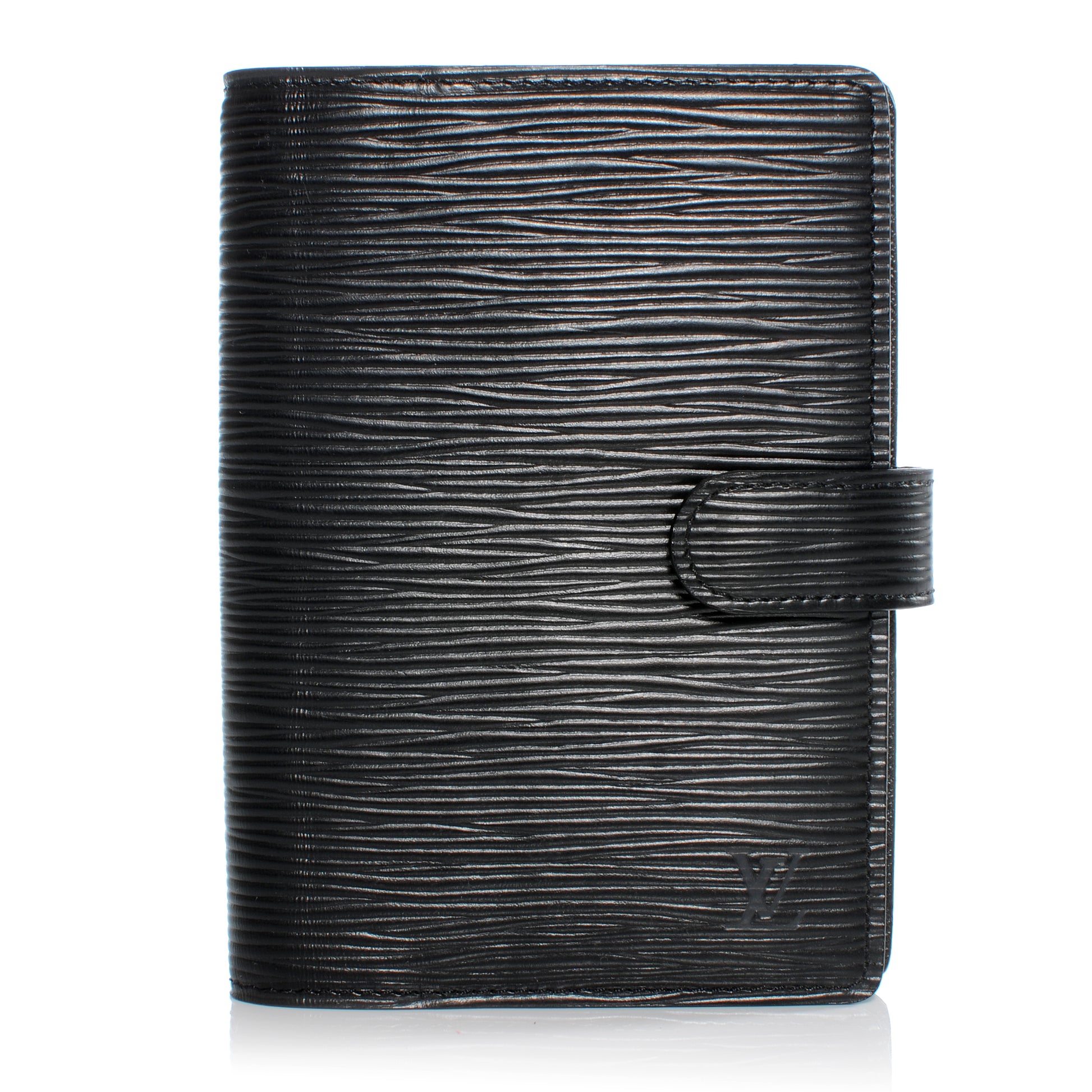 Louis Vuitton Epi Small Ring Agenda Cover Black 1 of 7