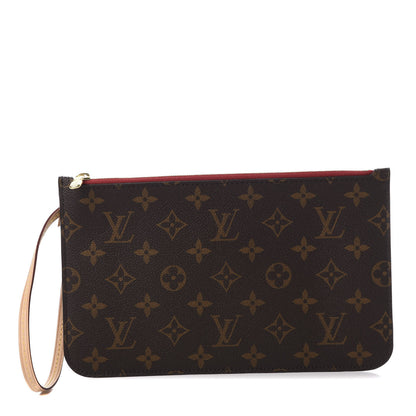 Louis Vuitton Monogram Neverfull MM GM Pochette Cherry 1 of 9