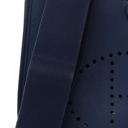 Hermes Taurillon Clemence EVELYNE III PM Bleu Encre 11 of 13