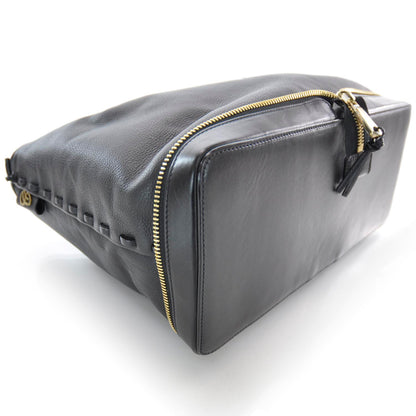 Chloe Leather Ellen Tote Black 4 of 9