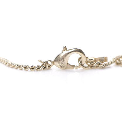 Chanel Pearl CC Pendant Necklace Gold 4 of 5
