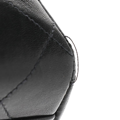 Chanel Lambskin Quilted XL Jumbo Single Flap Black 14 of 16