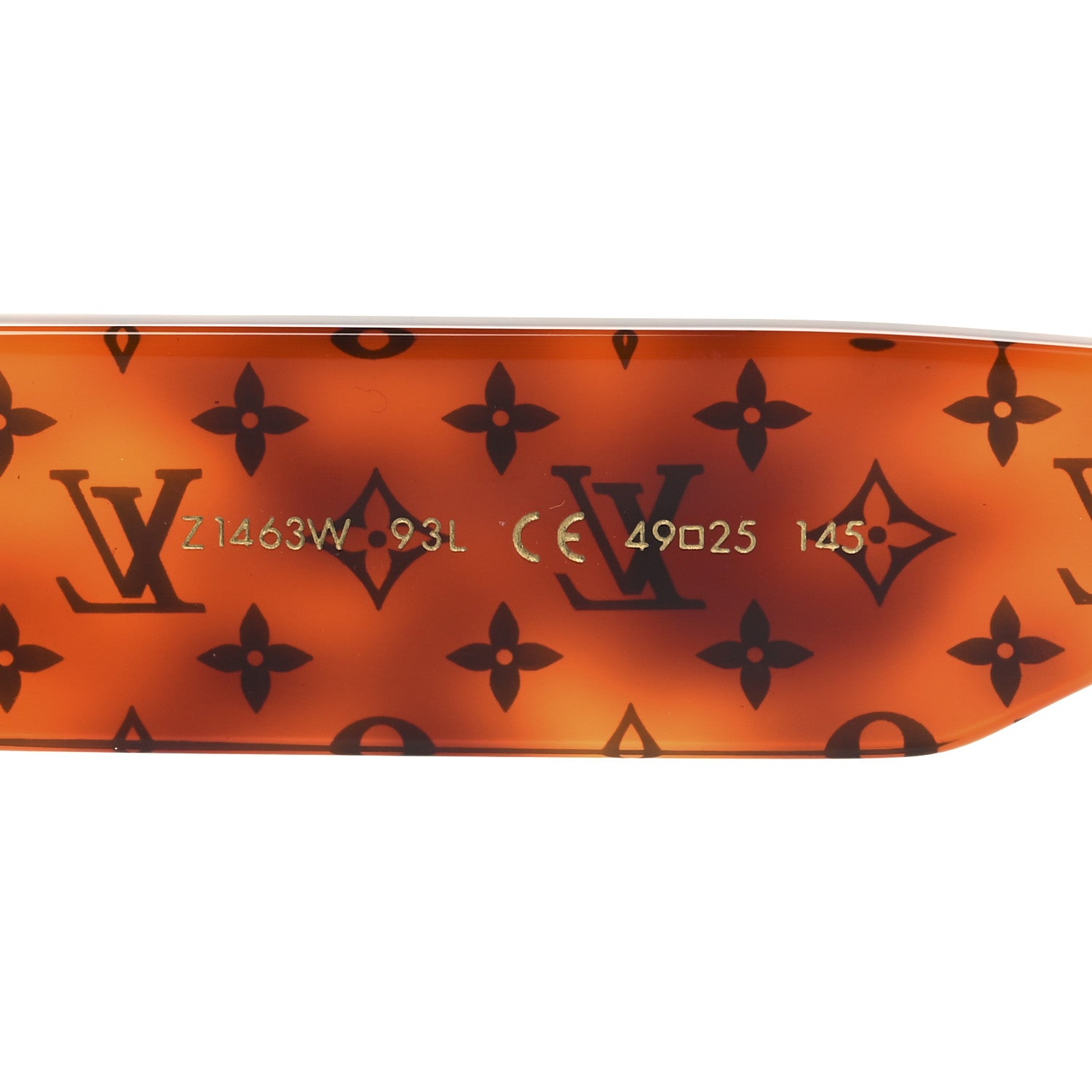Louis Vuitton Acetate Sunglasses Z1463W Tortoise 6 of 7