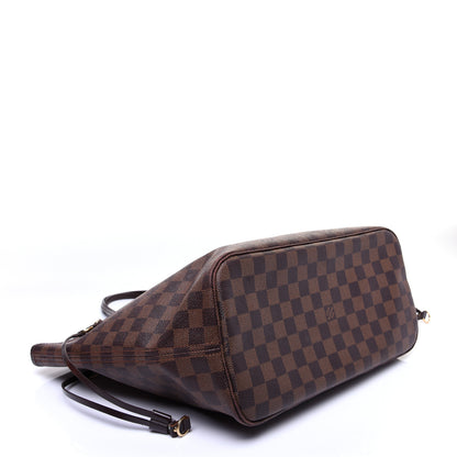 Louis Vuitton Damier Ebene Neverfull MM 4 of 10
