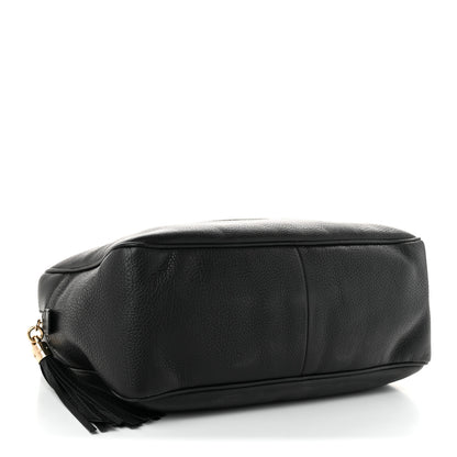 Gucci Pebbled Calfskin Medium Soho Bowler Black 4 of 10