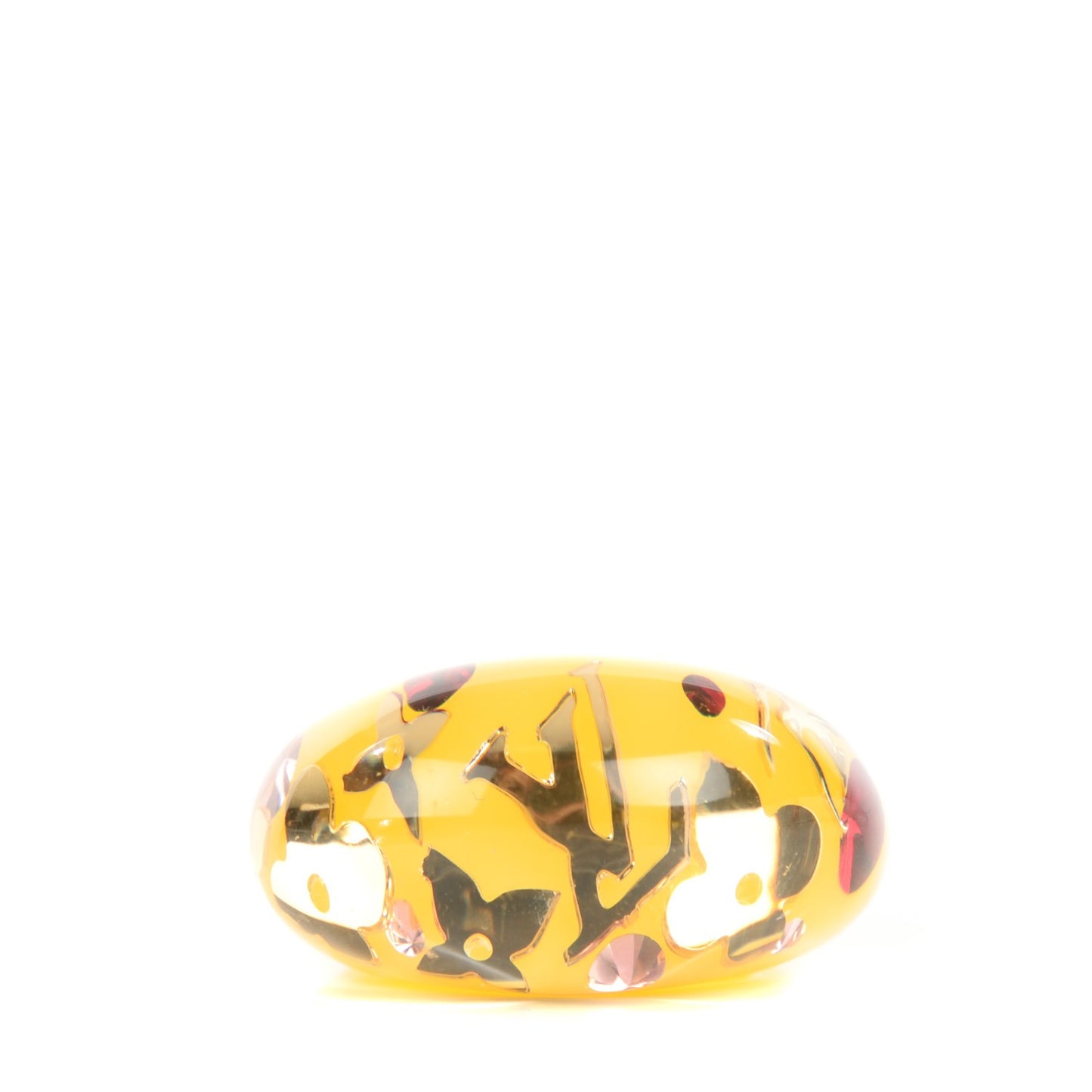 Inclusion Ring Yellow Small 5.5