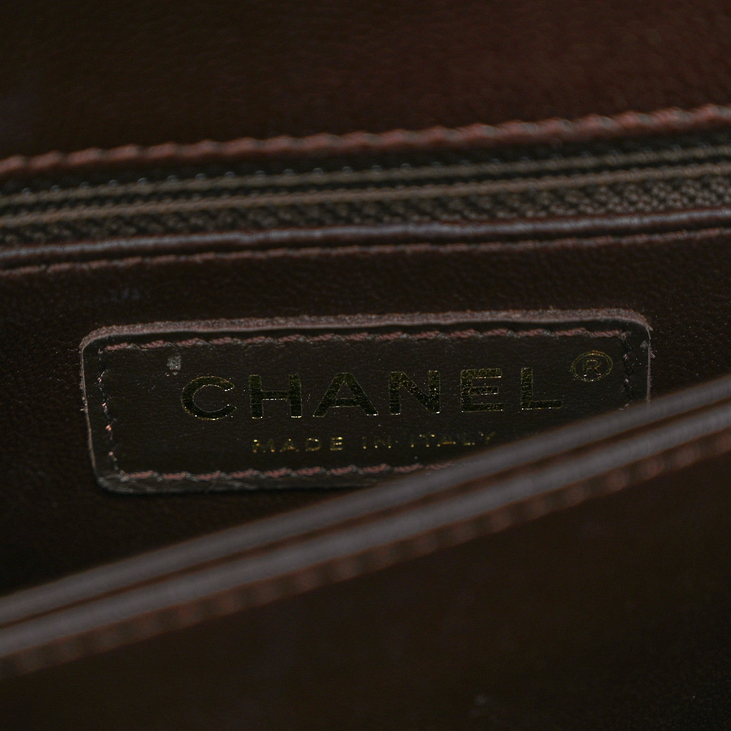 Chanel Caviar Quilted Mini Coco Handle Flap Dark Brown 6 of 10