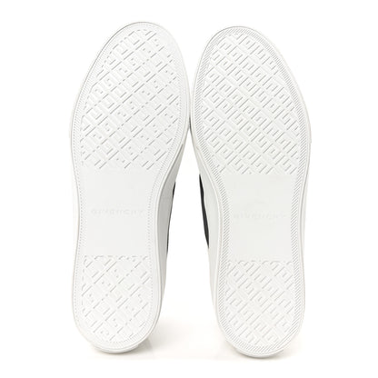 Givenchy Calfskin Band Logo Mens Urban Street Sneakers 43 White Black 6 of 8