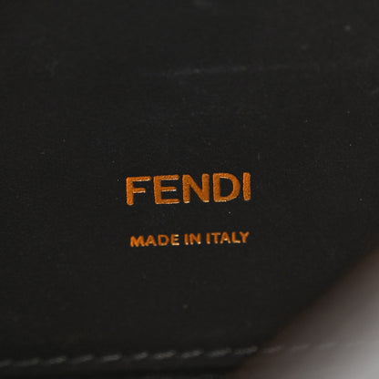 Fendi Agnello Old Shine Small Kan U Shoulder Bag Black 6 of 12