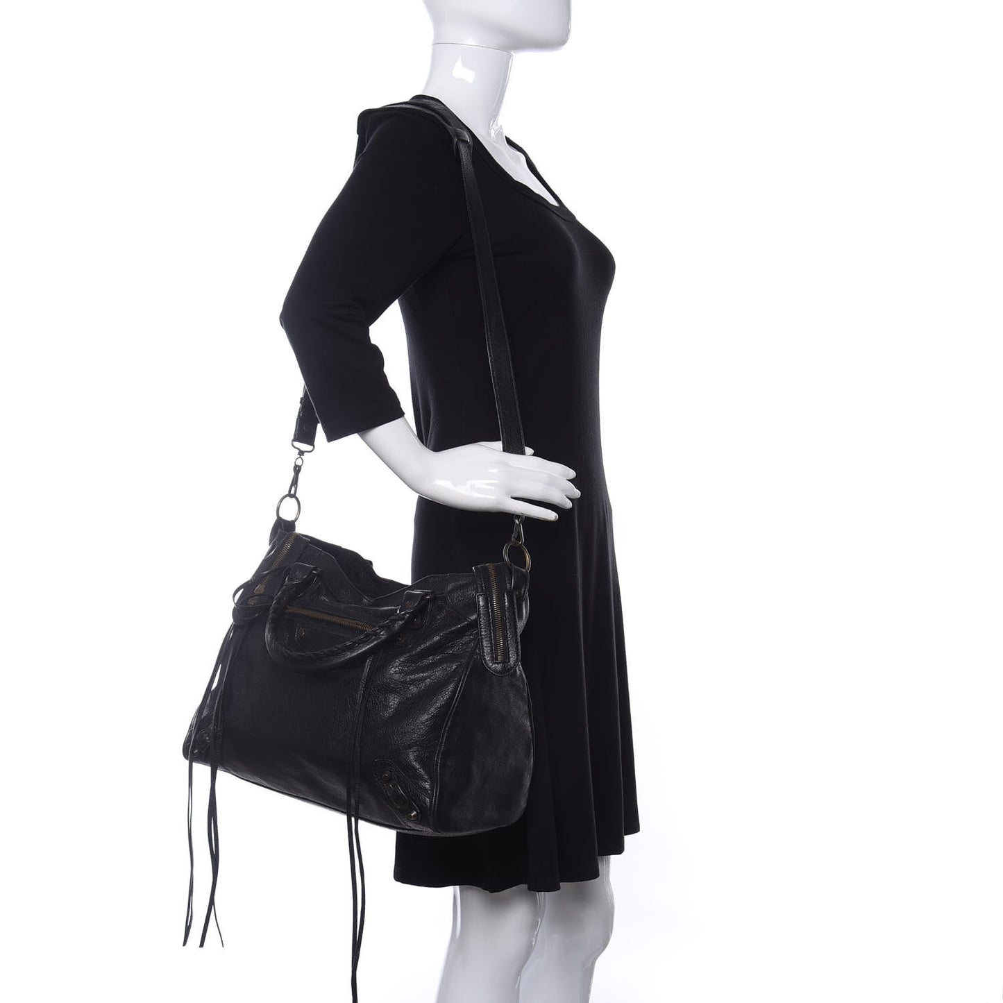 Agneau Classic Hardware Velo Black