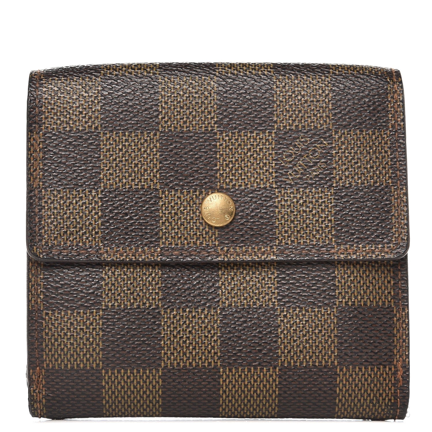 Louis Vuitton Damier Ebene Elise Wallet 9 of 16