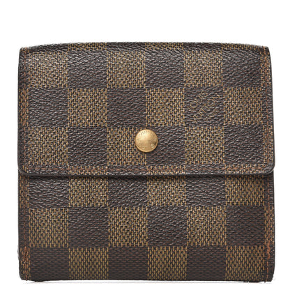 Louis Vuitton Damier Ebene Elise Wallet 9 of 16