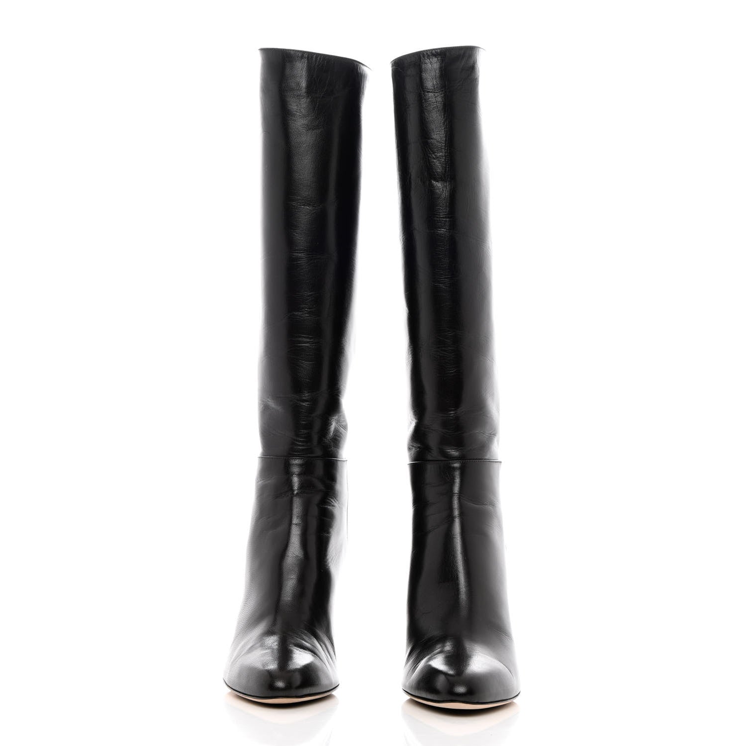 Jimmy Choo Kid Kirby Knee High Boots 39.5 Brown 2 of 8
