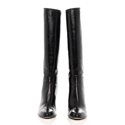 Jimmy Choo Kid Kirby Knee High Boots 39.5 Brown 2 of 8