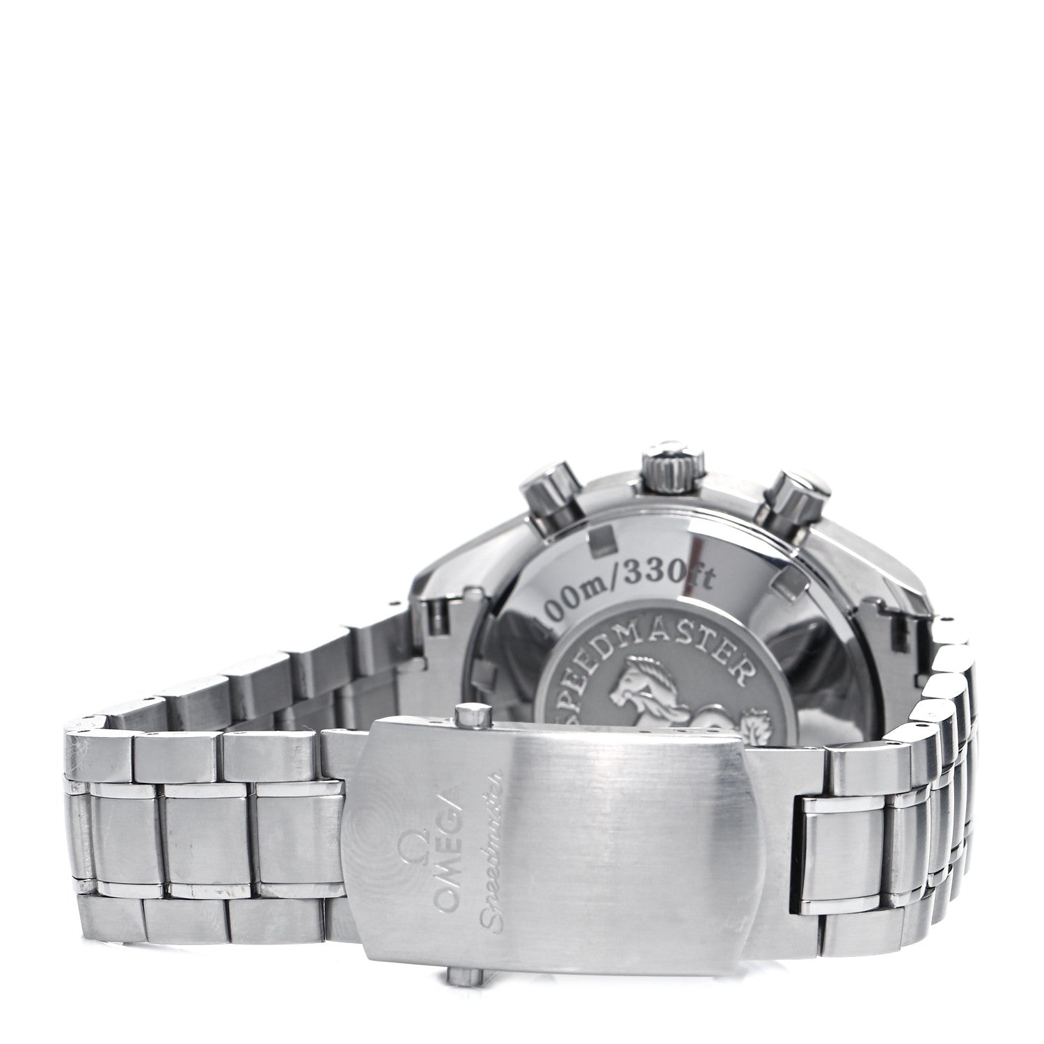 Omega Stainless Steel 40mm Speedmaster Date Chronograph Automatic Watch Grey 323.30.40.40.06.001 3 of 5