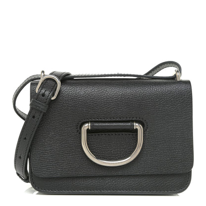 Burberry Goatskin Mini D-Ring Bag Black 1 of 15