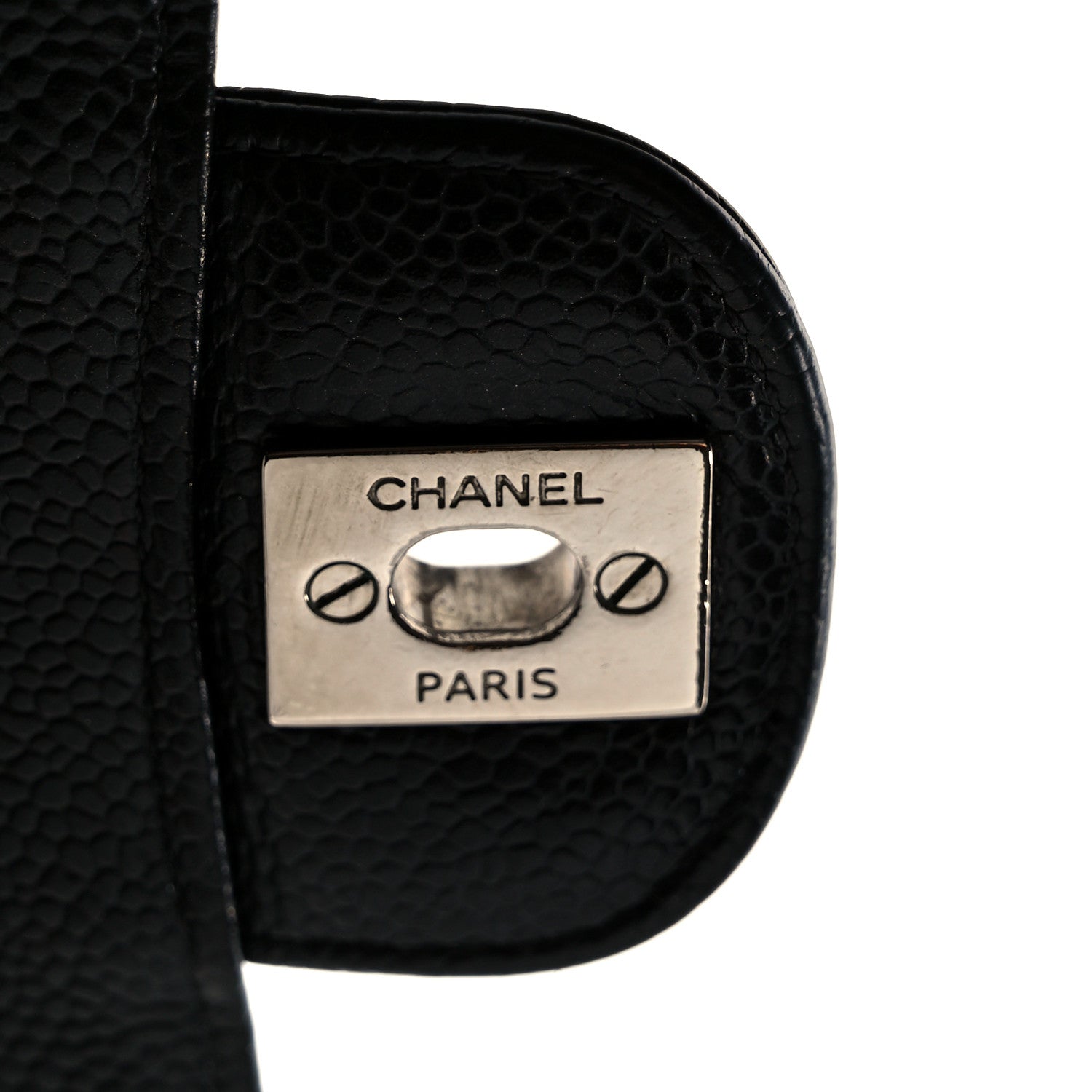 Chanel Caviar Quilted Medium Double Flap Black 7 of 13