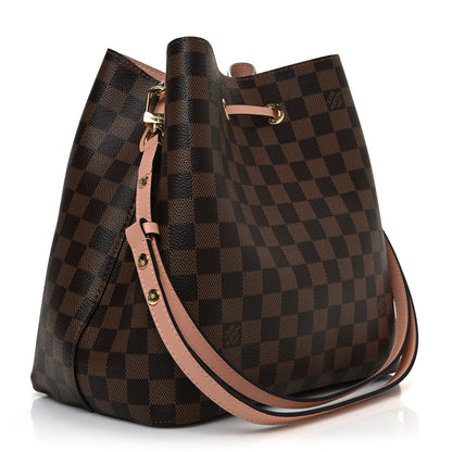 Louis Vuitton Damier Ebene Neonoe MM Venus Pink 3 of 10