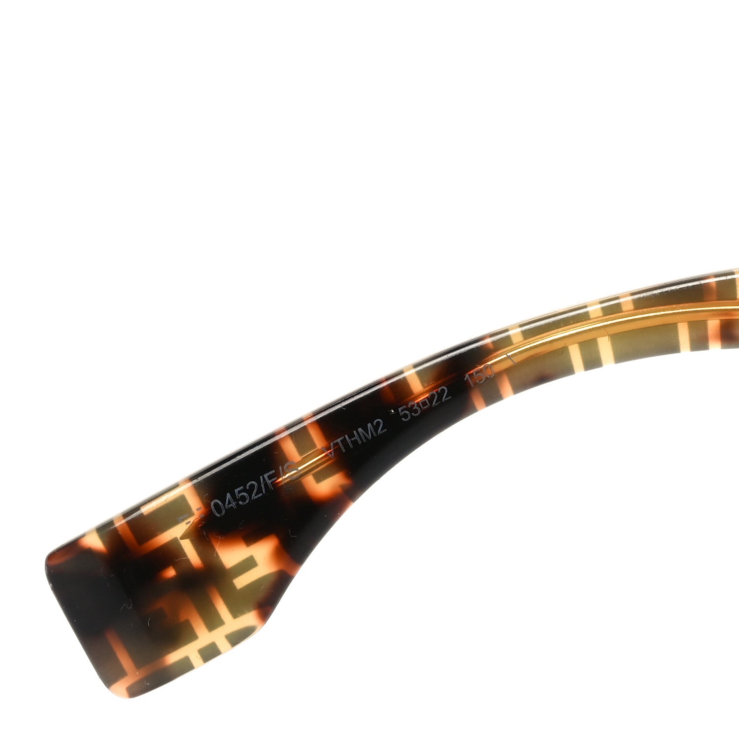 Fendi Acetate Fendi Roma Cat Eye Sunglasses FF 0435/S Havana