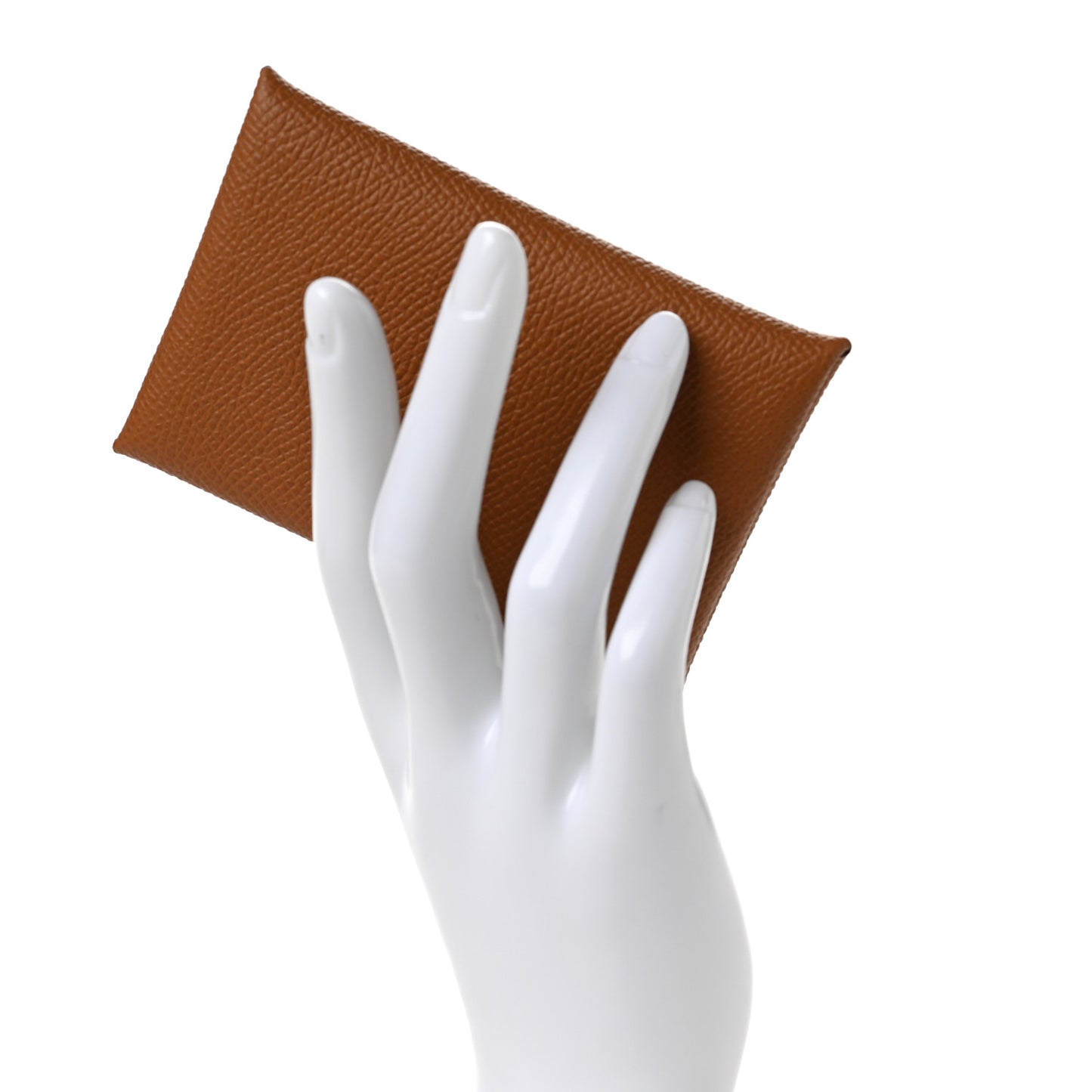Epsom Calvi Card Case Gold