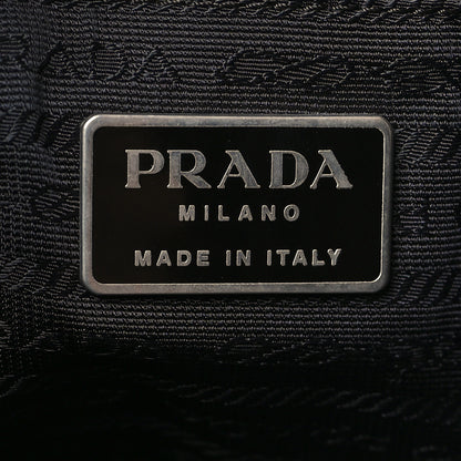 Prada Tessuto Nylon Messenger Bag Black 5 of 8